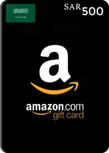 Amazon Gift Card 500 SAR - KSA -  for sale in Egypt from Games2Egypt