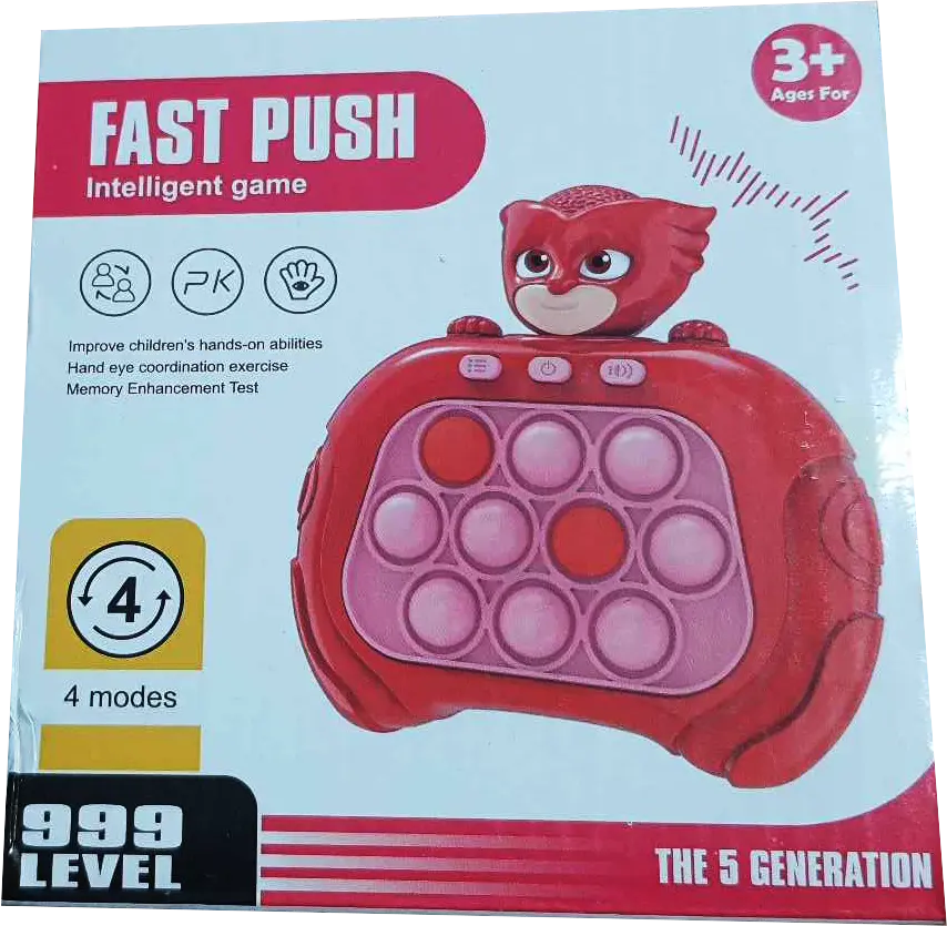 Connor catboy From PJ Masks RED - Fast Quick Pop it Game Console  for sale in Egypt from Games2Egypt