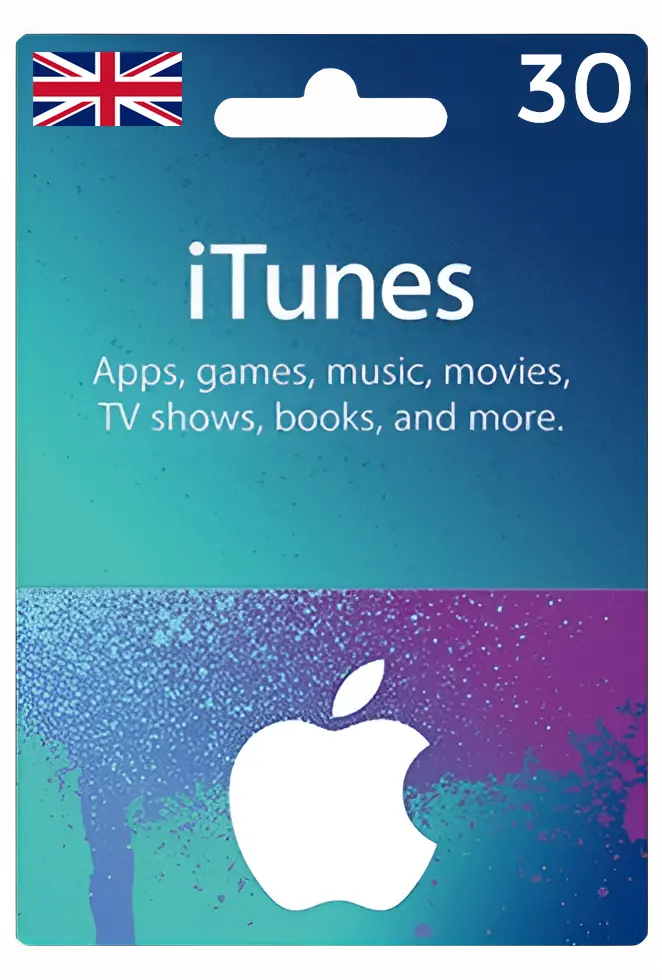 Apple iTunes Gift Card United Kingdom 30 GBP UK iTunes  for sale in Egypt from Games2Egypt