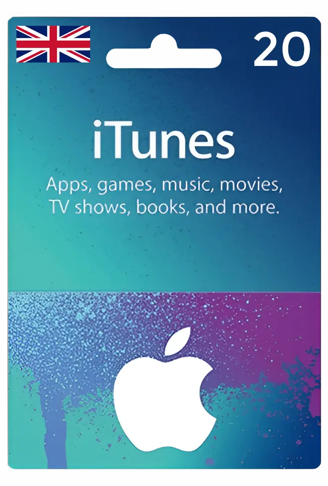 Apple iTunes Gift Card United Kingdom 20 GBP UK iTunes  for sale in Egypt from Games2Egypt