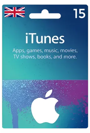 Apple iTunes Gift Card United Kingdom 15 GBP UK iTunes