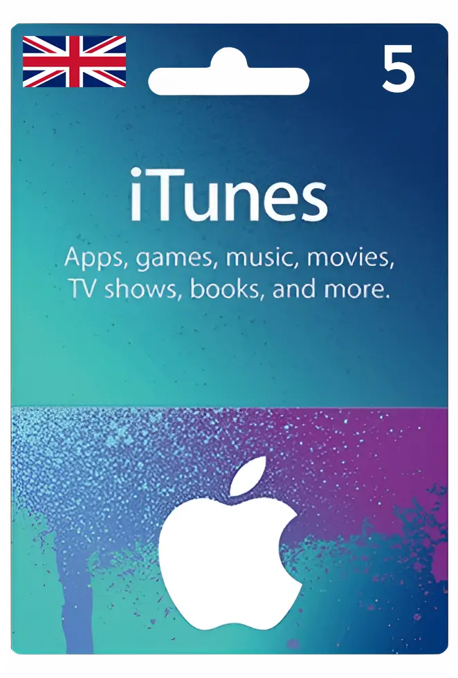 Apple iTunes Gift Card United Kingdom 5 GBP UK iTunes  for sale in Egypt from Games2Egypt