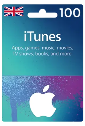 Apple iTunes Gift Card United Kingdom 100 GBP UK iTunes