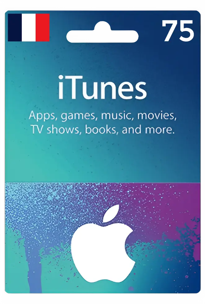 Apple iTunes Gift Card 75 Euro France  for sale in Egypt from Games2Egypt