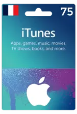 Apple iTunes Gift Card 75 Euro France -  for sale in Egypt from Games2Egypt