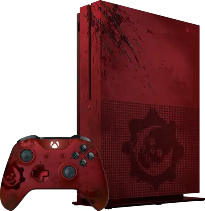 Xbox One S 2TB Limited Edition Console - Gears of War 4 Bundle - Used