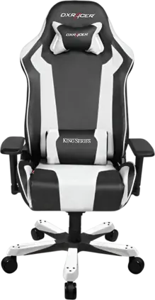 DXRacer King Series OH/KS06/NW Gaming Chair - Black and White  