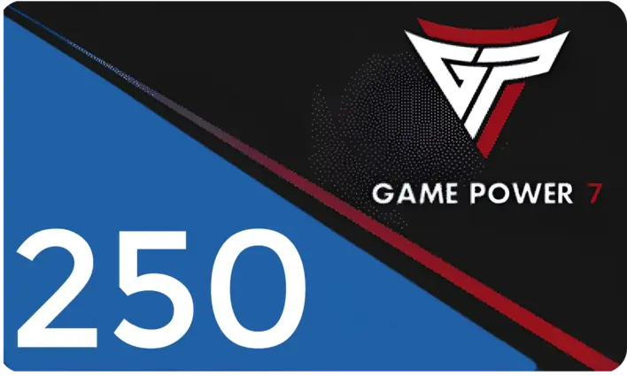 Game Power 7 Card - 250 Points