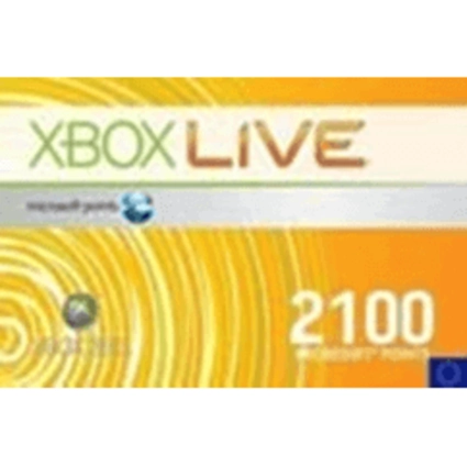 Xbox 360 Live 2100 Microsoft Points (EUROPE)