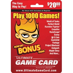 Ultimate Game Card - US$20  for sale in Egypt from Games2Egypt