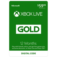 Xbox Live 12 + 1 (13) Month Gold Card  for sale in Egypt from Games2Egypt