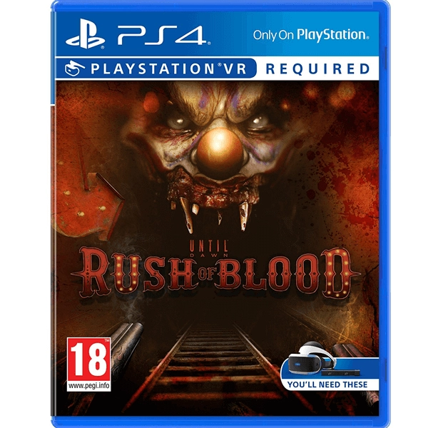 Until Dawn: Rush of Blood - PS4 - Used  for sale in Egypt from Games2Egypt