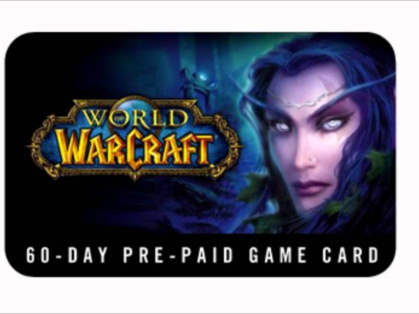 World of Warcraft Time Card  Blizzard EU 30 Days  for sale in Egypt from Games2Egypt