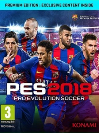 PES 2018 Premium Edition PC Steam Code  for sale in Egypt from Games2Egypt