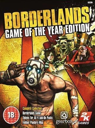 Borderlands Game of the Year Edition - PC Steam Code  for sale in Egypt from Games2Egypt