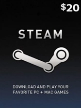 Steam Wallet Gift Card USA 20 USD -  for sale in Egypt from Games2Egypt