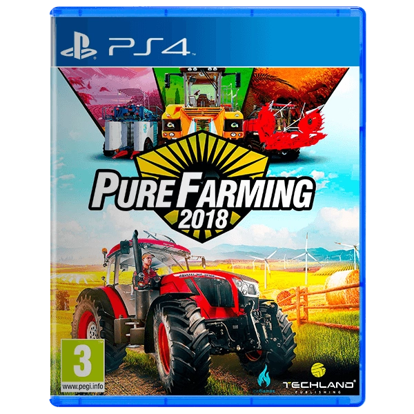 Pure Farming 2018 - PS4 PlayStation 4  for sale in Egypt from Games2Egypt