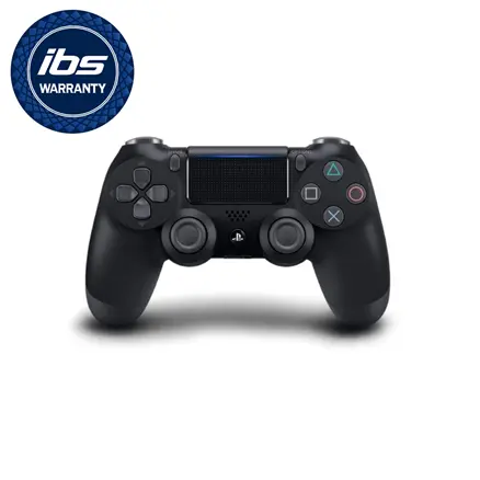 PS4 Black Controller V.2 One year guaranty  for sale in Egypt from Games2Egypt