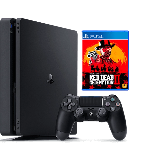 PlayStation 4 500GB Red Dead Redemption 2 Bundle  for sale in Egypt from Games2Egypt