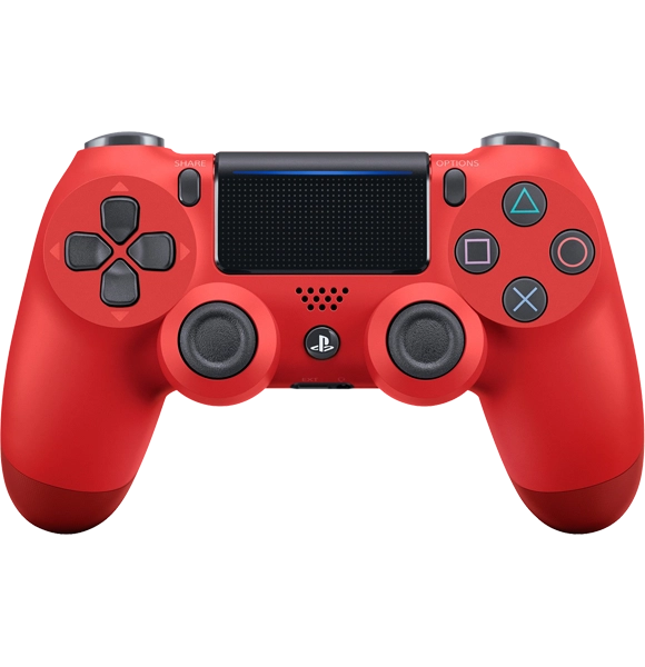 PS4 Controller Red - With Warranty  for sale in Egypt from Games2Egypt