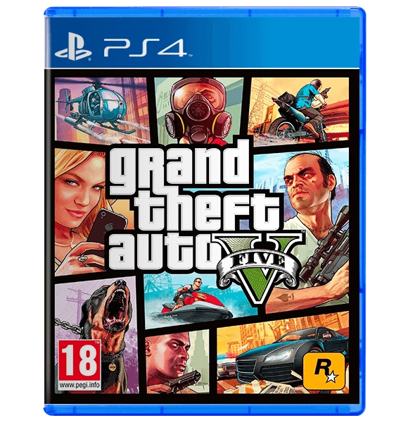 GTA 5: Grand Theft Auto V - PS4  for sale in Egypt from Games2Egypt