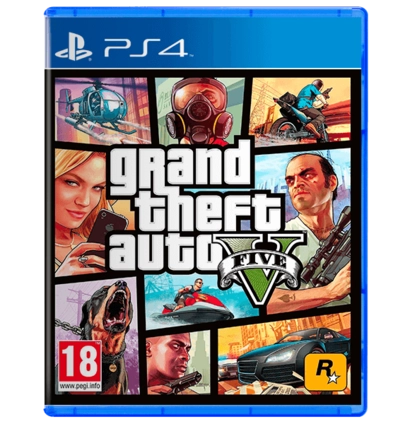 GTA 5: Grand Theft Auto V - PS4