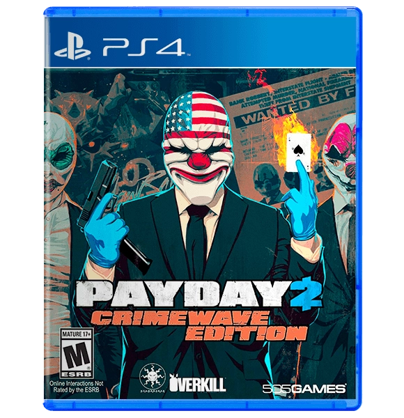 Payday 2 Crimewave  PlayStation 4  for sale in Egypt from Games2Egypt