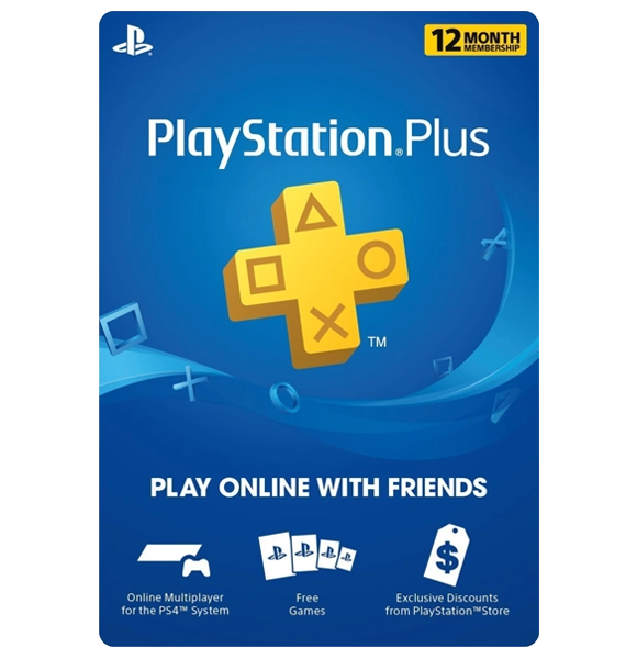 Playstation Plus 12 Months US physical  for sale in Egypt from Games2Egypt