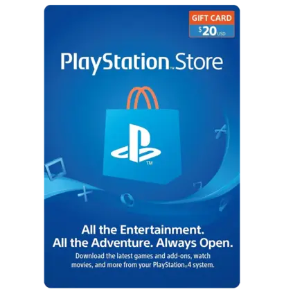 PSN $20 Card USA (physical)