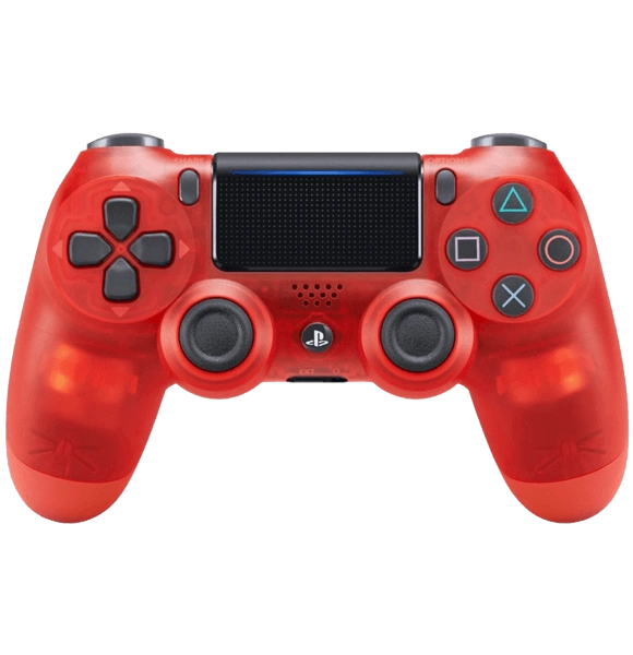 DUALSHOCK 4 PS4 Controller - Red Crystal   for sale in Egypt from Games2Egypt