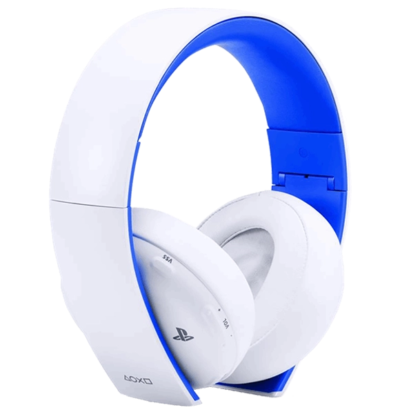 Wireless Gold Headset (White) - PS4  for sale in Egypt from Games2Egypt