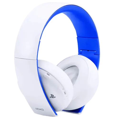 Wireless Gold Headset (White) - PS4