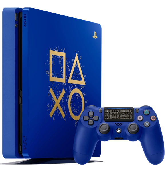 PS4 1tb - Limited Edition Blue  for sale in Egypt from Games2Egypt