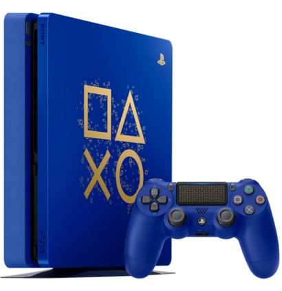 PS4 1tb - Limited Edition Blue