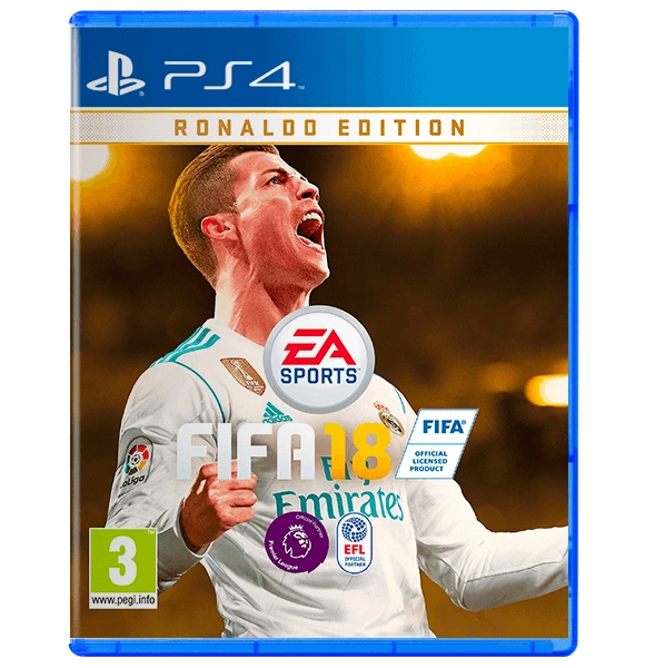 FIFA 18 Ronaldo Edition (Region 1) - PS4  for sale in Egypt from Games2Egypt