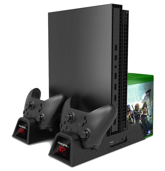 Xbox One (X/S) Multi-functional Cooling Stand - Black  for sale in Egypt from Games2Egypt