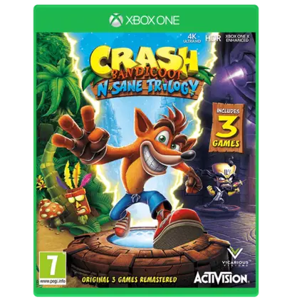 Crash Bandicoot N. Sane Trilogy Xbox one 