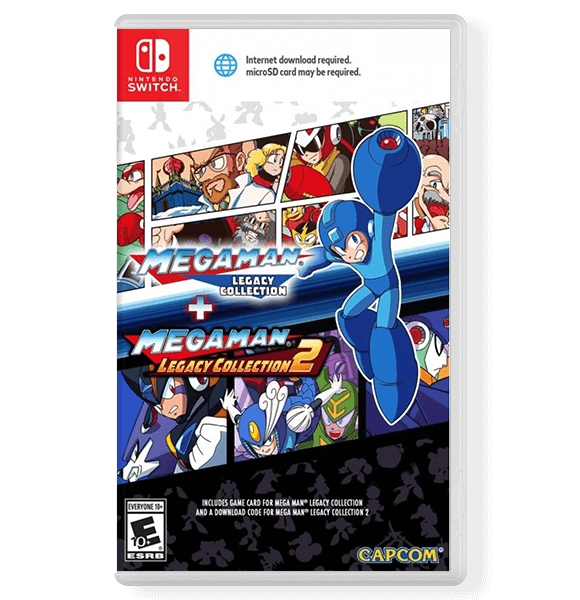 Mega Man Legacy Collection 1 + 2 (Nintendo Switch)  for sale in Egypt from Games2Egypt