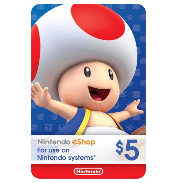 Nintendo eShop $5 USA  for sale in Egypt from Games2Egypt