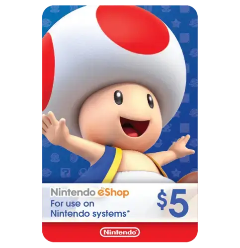 Nintendo eShop $5 USA