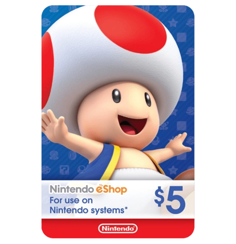 Nintendo eShop $5 USA