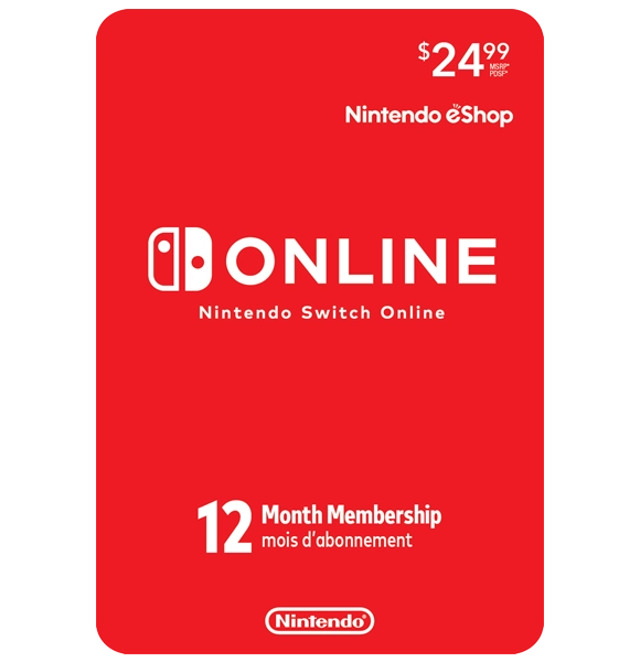 Nintendo eShop Online Membership 12 Months USA  for sale in Egypt from Games2Egypt