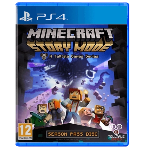 Minecraft Story Mode Season Disc - PS4- Used