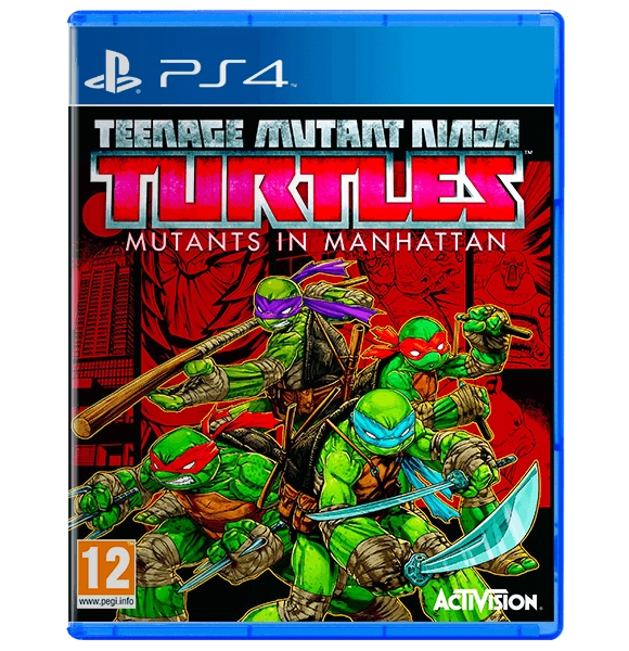 Teenage Ninja Turtles in Manhattan -PS4 -Used  for sale in Egypt from Games2Egypt