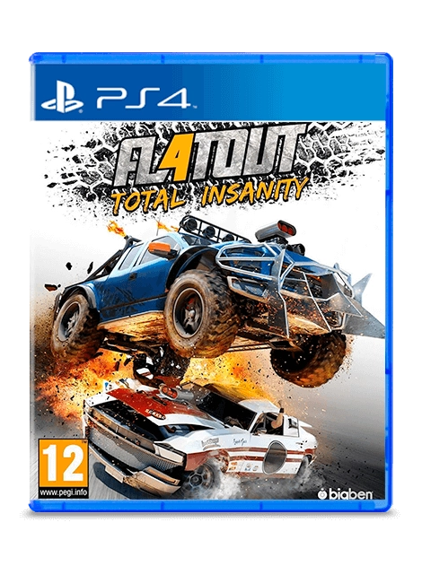 Flatout Total Insanity - PS4   for sale in Egypt from Games2Egypt