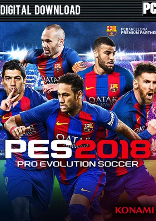 PES 2018 PC Steam Code   for sale in Egypt from Games2Egypt