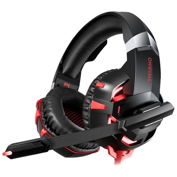 Onikuma K2 Gaming Headset - Red  for sale in Egypt from Games2Egypt