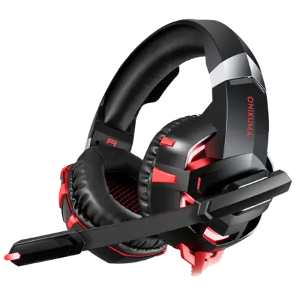 Onikuma K2 Gaming Headset - Red