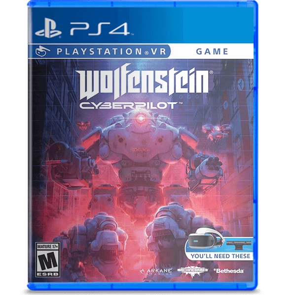 Wolfenstein: Cyberpilot PS4 - VR  for sale in Egypt from Games2Egypt