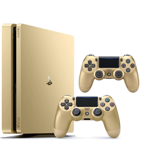 PlayStation 4 500GB Gold 2 PS4 Controllers with best price in Egypt